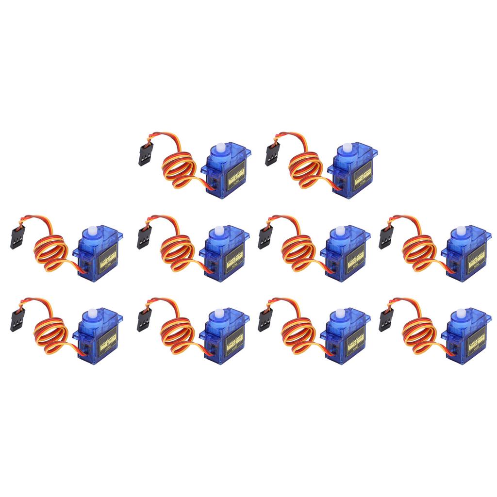 10Pcs Servo Motor Fixed Wing Airplane Model Remote Control DIY Server Driver Module SG90