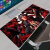 Mouse Pad Anime Gamer Larger XXL N-Naruto Uchiha Itachi Sasuke Computer Keyboard Desk Mat Pc Gaming Accessories Black Mousepad