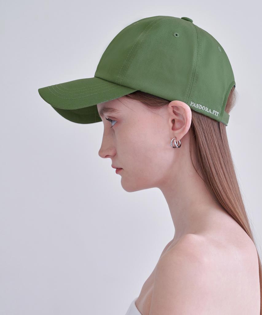 PANDORAFIT Basic Logo Ball Cap Khaki