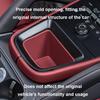 For Porsche Cayenne 2024 2025 Car Silicone Center Console Organizer Box Cup Holder Wireless Charging Pad Cup Insert Accessories
