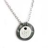 NOA [G0492] - Gray 'Nacre En Folie' Designer Necklace