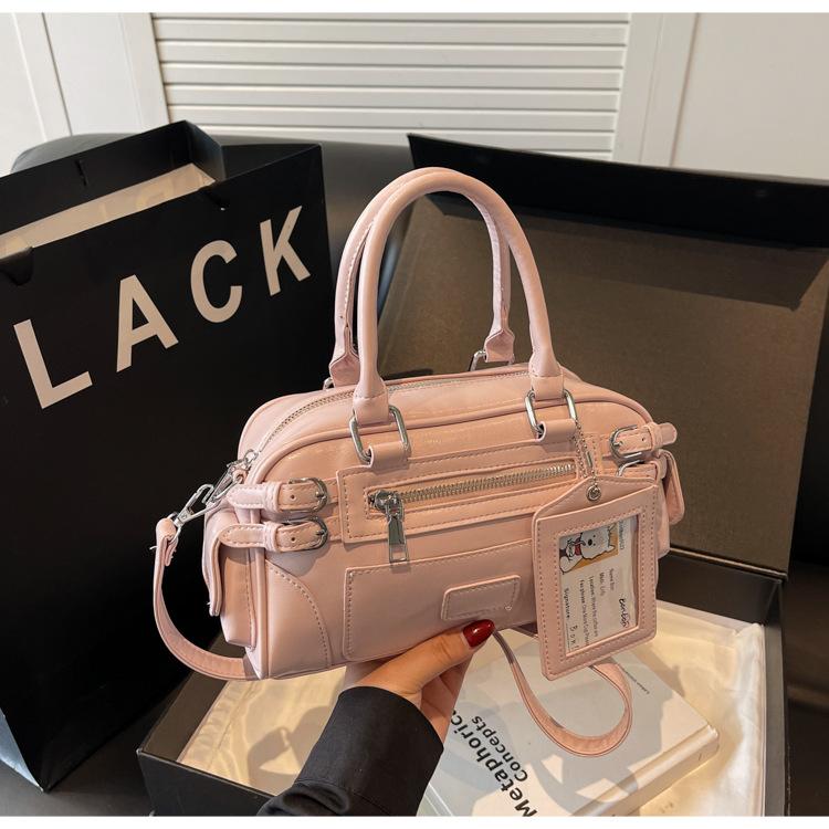 Hochwertige Damen-Taschen große Kapazität neue Nischen-Umhängetaschen modische tragbare Bowling-Taschen