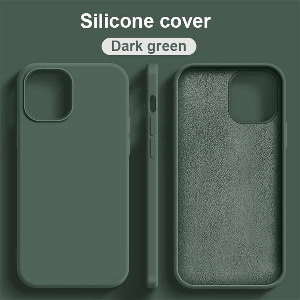 Simple Solid Color Phone Case For iPhone 16 Pro Max 15 14 11 12 13 Pro Max 12 16 Pro  Shockproof Cover