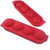 ZISIZ Large Silicone Ice Ball Mold (4-Cavity)