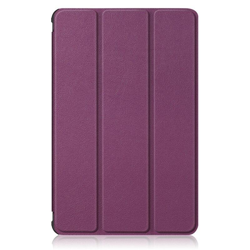 

Для Samsung Galaxy Tab A7 lite 8.7 SM-T220 SM-T225 Чохол для планшета Tri-Fold Hard PC Back cover tab a7 Lite 2021 Magnetic Case Funda фіолетовий
