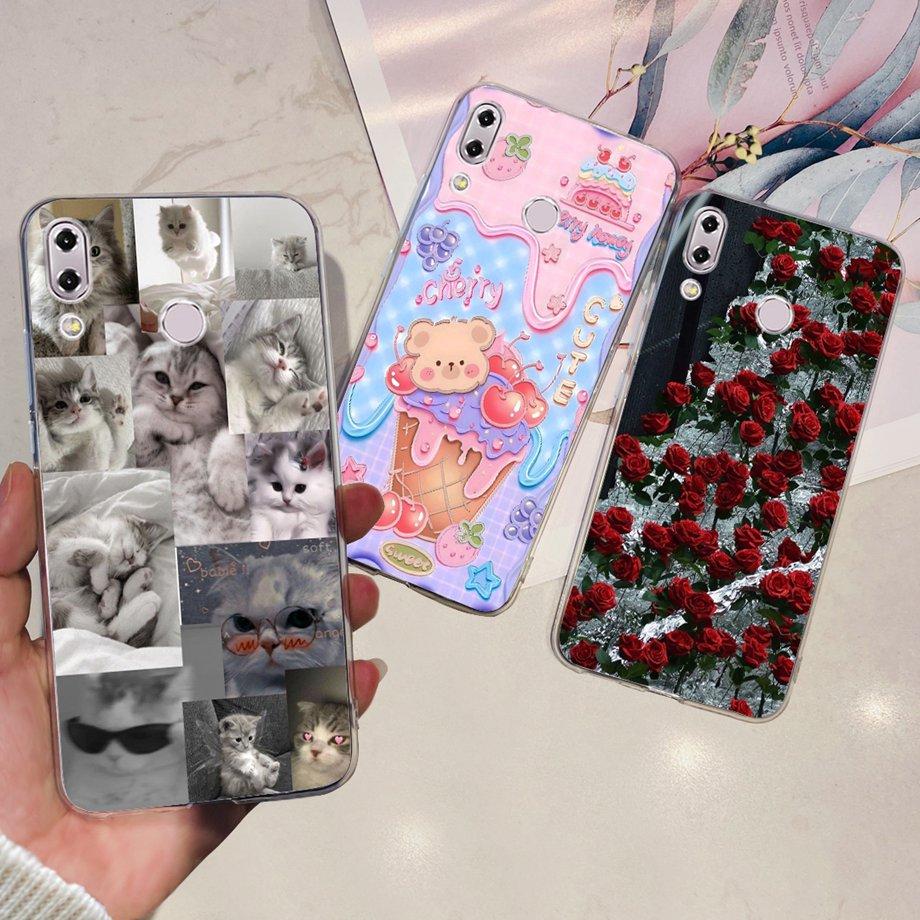 For Asus Zenfone 5 ZE620KL ZF620KL Cover Case Fundas Soft Silicone TPU Clear Phone Cases Protective Coque Astronaut Butterfly