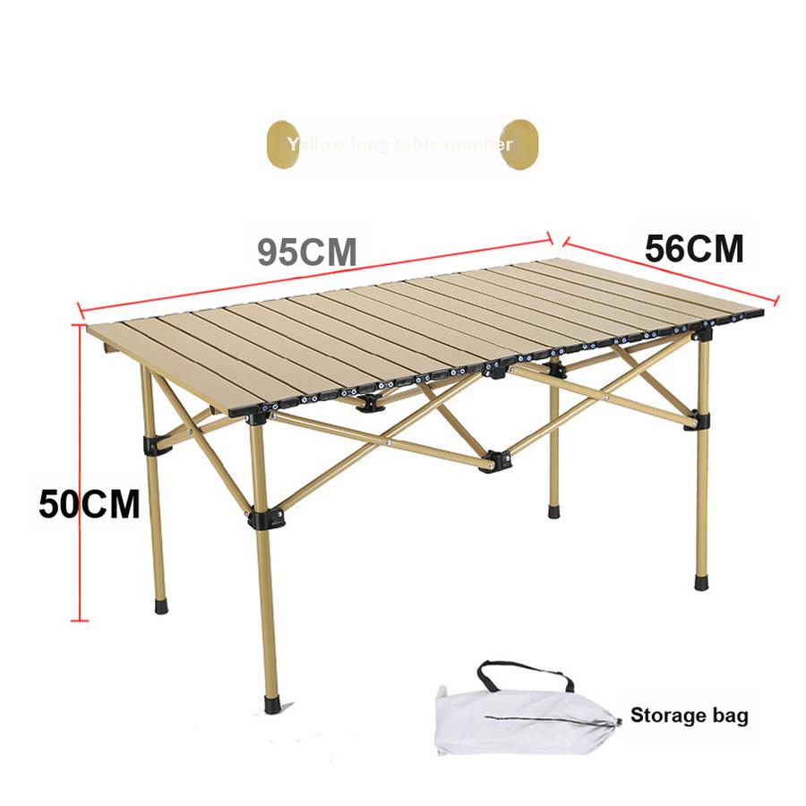 Folding Table Outdoor Portable Table for Selling Camping Fishing Outdoor Self-Driving Tour Barbecue Picnic Table