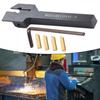 Precision MGEHR10102 10mm Lathe Tool Holder with 4pcs Grooving Cut Off Inserts
