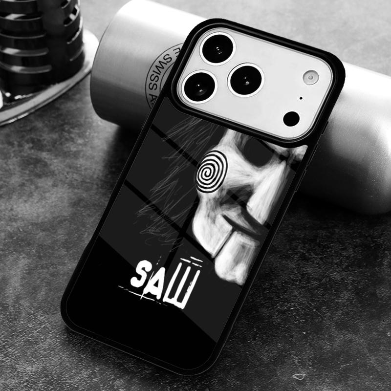 Jigsaw Saw Phone Case for iPhone 17 16 15 Pro Max Air 14 13 12 11 Plus Shockproof Cover