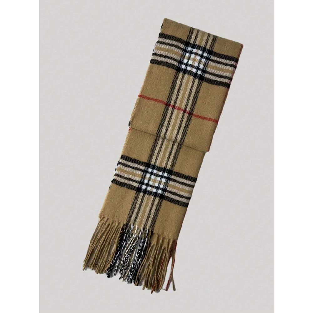 Cashmere Warm Scarf For Women Design Winter Men Shawl Wrap Pashmina Plaid Female Bufanda Echarpe Foulard