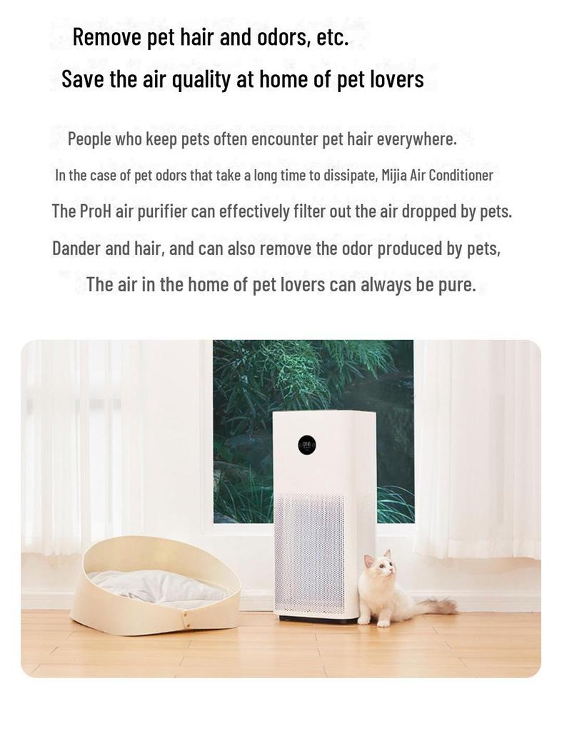 Xiaomi Mijia ProH Smart Air Purifier for Home and Office – Removes Formaldehyde and Haze.