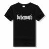 Clothing Summer T-shirts Black Metal Behemoth O Neck Short Sleeve Tees Tops Oversized T Shirt