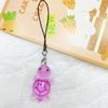 Cartoon Luminous Turtle Keychain Sweet Cute Bag Pendant Mobile Phone Strap Accessories Gift