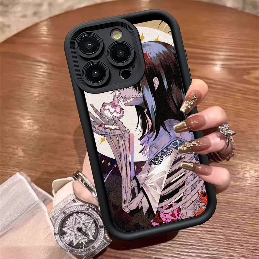 Girl Anime Puella Magi Madoka Magica TPU Phone Cover For Iphone 17 16 15 14 13 12 11 Pro Max Plus Case Cover