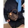 Cartoon Cat Shoulder Bag For Women And Men With Pu Material And Storage Space