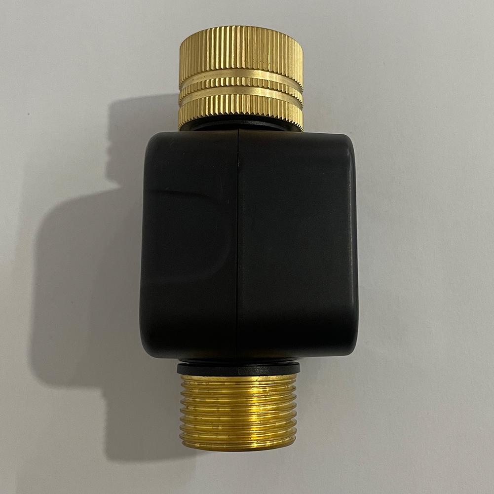 Digital Water Flow Meter Brass Inlet Outlet Water Consumption Test Meter Flow Rate Measure Tool for Watering Irrigation Hose