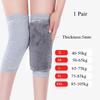 1 Pair Winter Plush Knee Pads Faux Fur Warm Men Women Thicken Wool Protection Knee Velvet Wind and Cold Protective Knee Guard