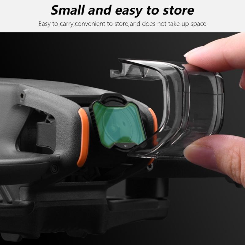 Gimbalschutz für Avata 2 Gimbal-Schutz Linsenschutz Abdeckkappen Gegenlichtblende Kratzfest Staubdicht für Avata 2 Zubehör