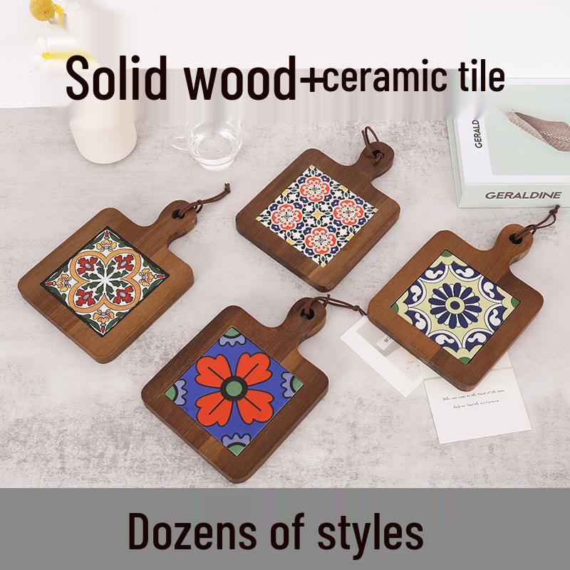 Wooden Anti-Scald Insulation Pot Mat and Coaster