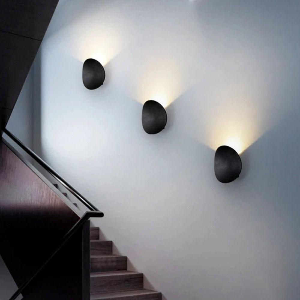 Simple Round LED Wall Lamp Indoor Outdoor Waterproof Wall Lamp Modern Modern Wall Lamp Balcony