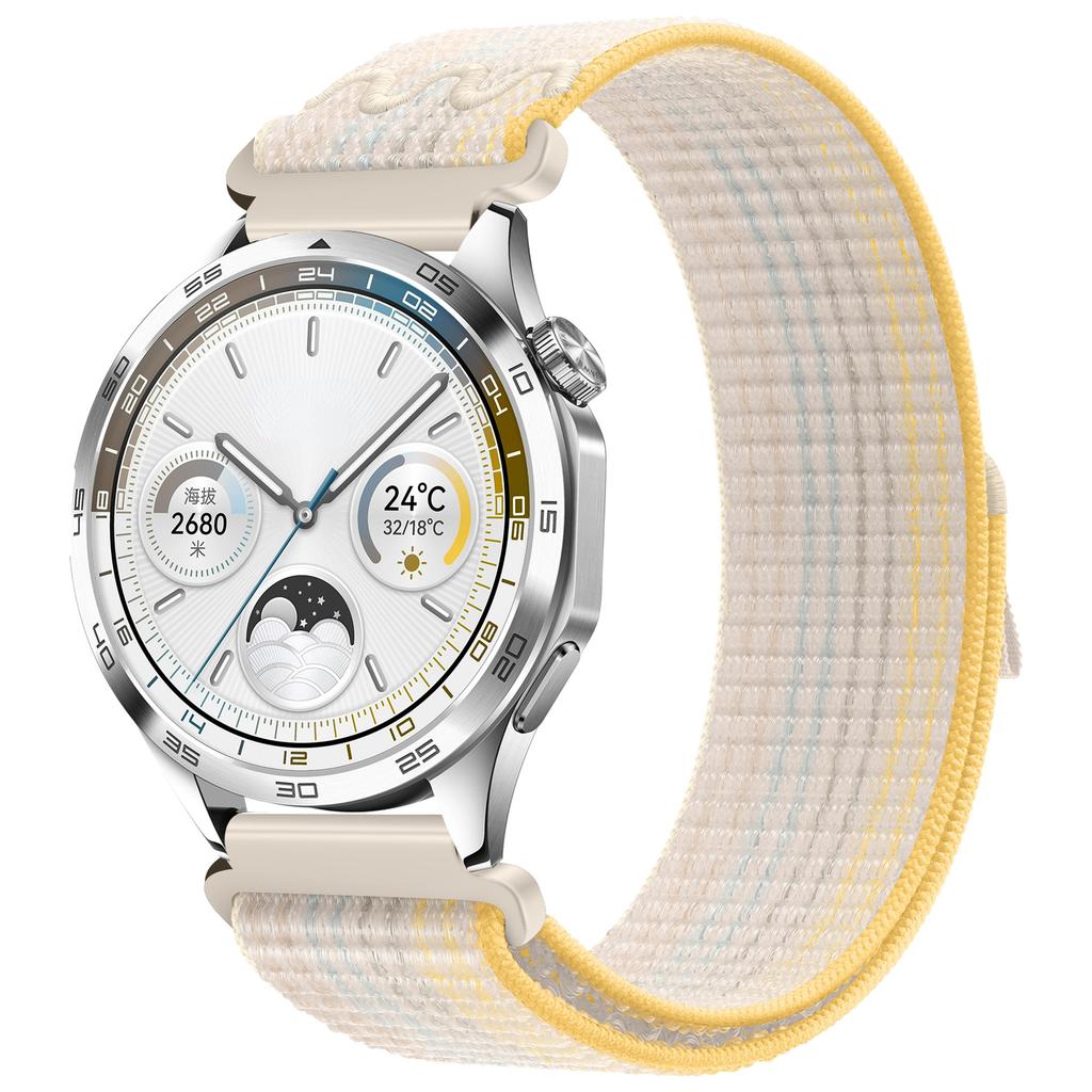22mm 20mm Nylon Loop Band For Huawei Watch GT5/4/3/2 Pro 46mm Wristband Bracelet Samsung Watch 7 6 5 4 Amazfit GTR/Balance Strap