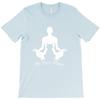 Be Here Meow Yoga With Cats Lovers T Shirt Short Sleeve T Shirts Men Funny T