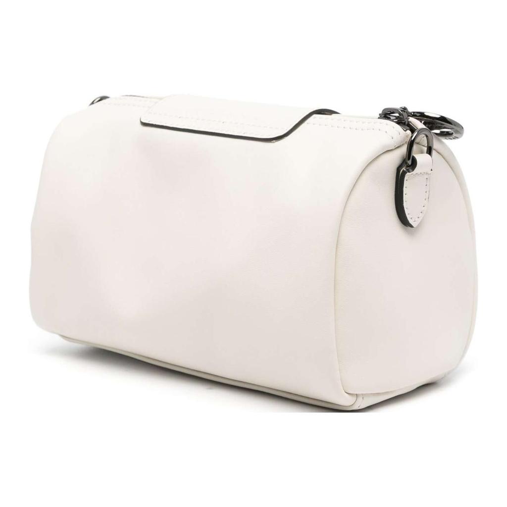 Longchamp Le Pliage Xtra Adjustable Detachable Shoulder Strap Zipper Closure Leather Cylinder Makeup Crossbody Shoulder Mini Bag 10255987037