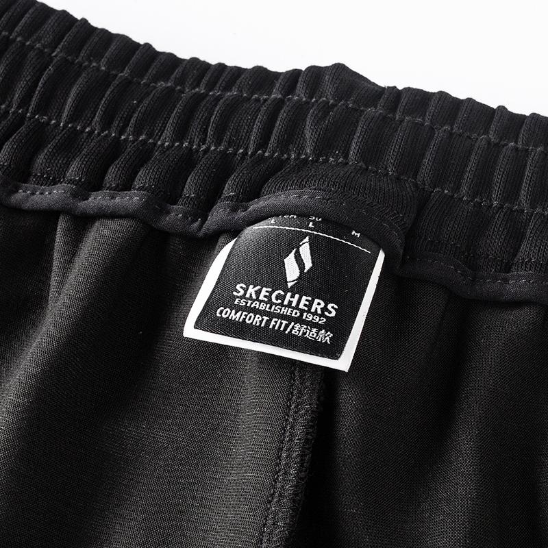 Skechers Simple Comfortable Fashion Loose Outdoor Sports Fitness Casual Pants Unisex Pants Black P225U100-01TS