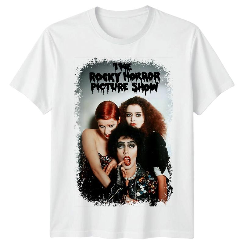 The Rocky Horror Picture Show (1975) Movie Poster Inspired Unisex T-Shirt Retro 70s Tee XXL