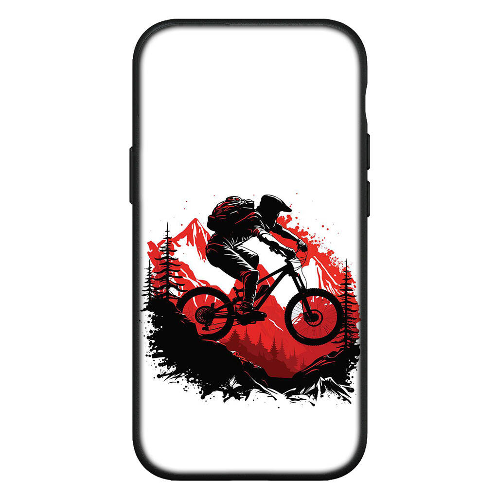 For Motorola Moto Edge 70 60 50 G54 G86 Samsung Galaxy S25 iPhone 17 16 15 Redmi Note 14 13 Pro Max Phone Case Poster Mountain Bike Cycling Art Cover