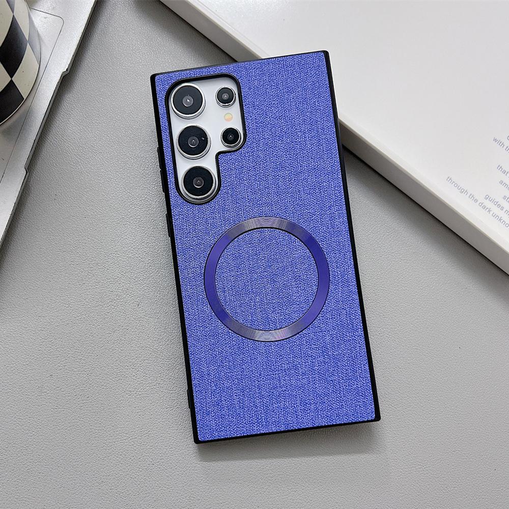 

Magnetic For Magsafe Phone Case for Samsung S26 S25 Note 20 S24 S23 Plus FE S21 S22 Ultra A55 A15 Wireless Charging Cover For Galaxy A35