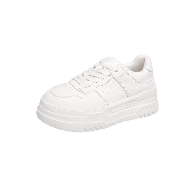 The Same Style, Call Me 1.7 Meters~ 2025 New Thick-soled Little White Shoes, Fashion Sports and Leisure Little White Shoes, Women