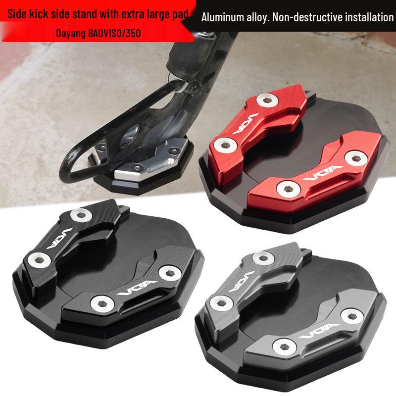 

ADV150/350ADV Side Stand Enlarged Base Pad - Aluminum Alloy Accessory