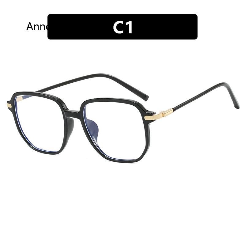 Oversized Frame Square Glasses Women Men Trendy Luxury  Designer Computer For Office Work Optical Eyeglasses Unisex Lentes