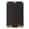 15W 5V 2.5A Solar Panel Battery Charger Monocrystalline Silicon Rain Proof Ultra Thin Portable