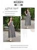 New Summer Floral Cotton-Silk Sleeveless Dress - Plus Size, Loose Fit, Slimming, Vacation Style Mom’s Long Dress