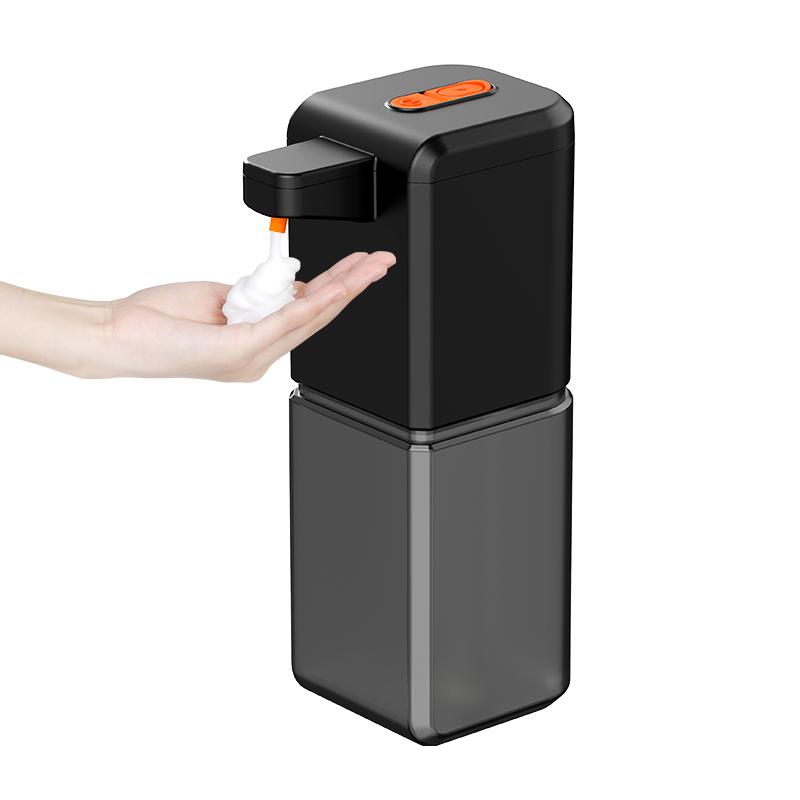 480ML Automatic Soap Dispenser Touchless Type C USB Rechargeable Electric Soap Dispenser Waterproof Foam/Liquid Dispenser