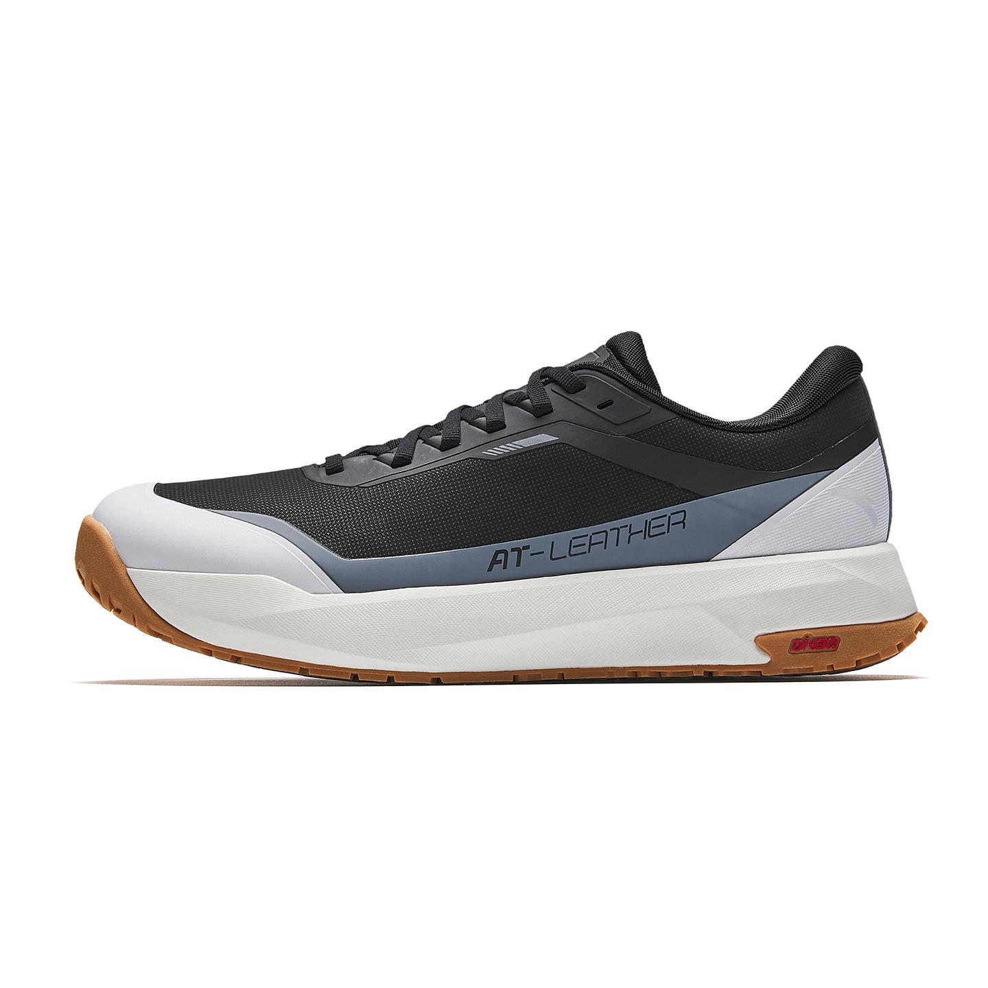 Anta Windproof Outdoor Running Shoes Men Black White 912615556-10 39