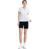 Li Ning Lightweight Soft Breathable Fitted Waist Sports Short Sleeve Solid Color Versatile Quick-Dry Shorts Casual Set Women Sets ATSV616-3+AKSUA22-1