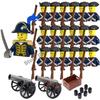 Medieval Napoleonic War Military Building Blocks Imperial Governor General Official French British Russia Marshal Soldiers Brick