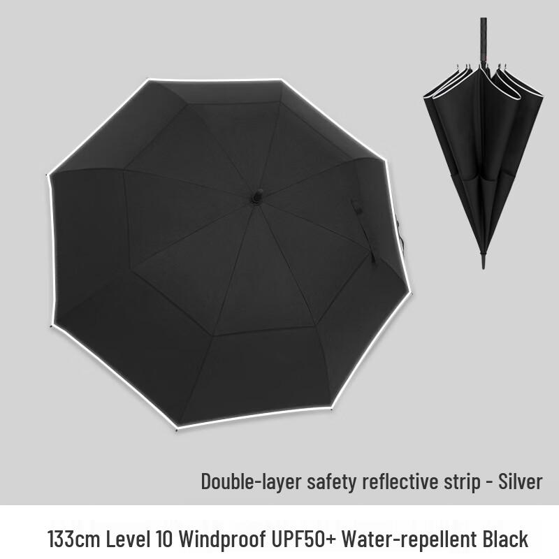 

B&S 10-Level Windproof Automatic Double-Layer Straight Umbrella
