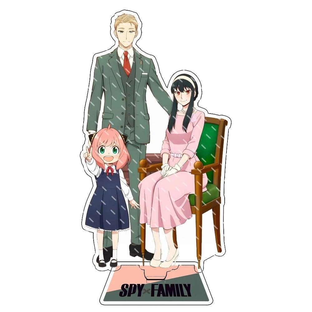 Anime Spy X Family Figure Cosplay Acrylic Stand Twilight Loid Forger Yor Forger Anya Forger Model Plate Collection Props Gifts