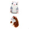 2 Packs Talking Hamster Repeats What You Say Plush Toys