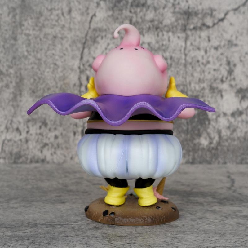 Anime Dragon Ball Z Cute Cake Majin Buu Figure Doll Lose Weight Buu Action Figure Collection Car Decoration Model Toys Birthday