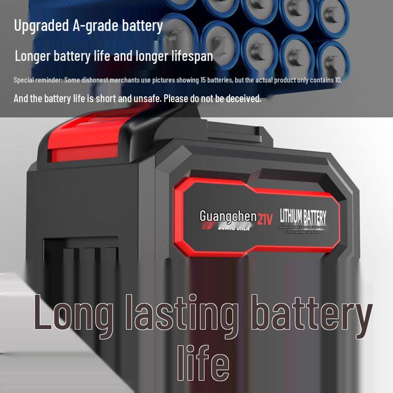 Guangchen Cordless Brushless Impact Wrench Kit CN Plug (adapter Included)