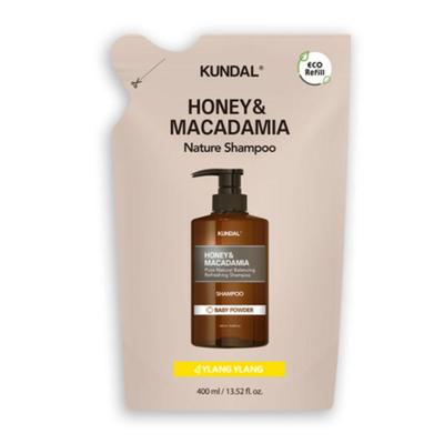 Honey & Macadamia Nature Shampoo Ylang Ylang  Refill 400ml
