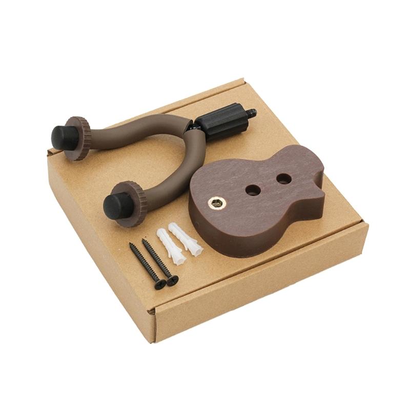 Guitar Wall Hanger,Guitar Wall Mount,Guitar Hanger Wall Hook Holder Stand with Screws,Wood-Guitar Wall Mount Hanger