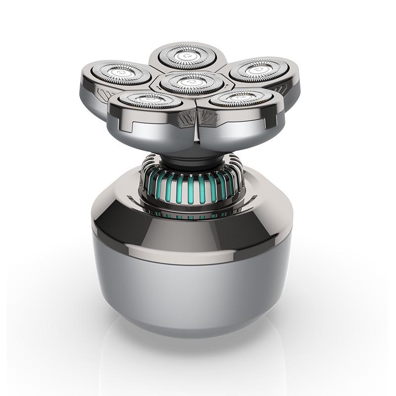 Multifunctional Rechargeable Electric Shaver for Men - Digital Display, Bald Head, Full Body & Beard Washable Razor