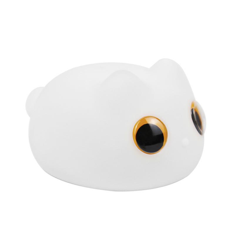 Pat Silicone Small Night Light Bedroom Sleeping Woman Birthday Gift Usb Charging