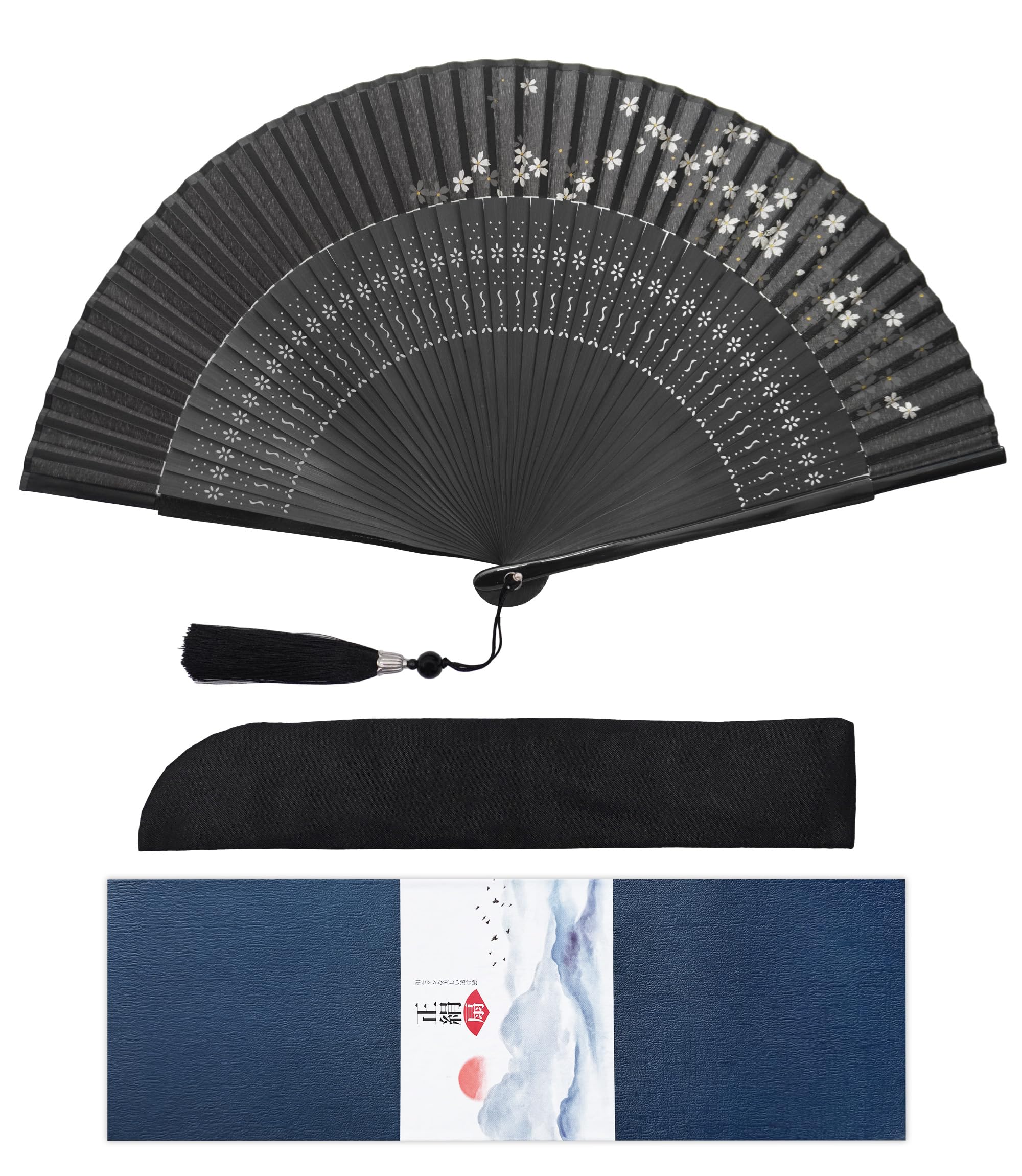 Genuine Silk Silk Fabric Summer Genuine Silk Gift Box Black Brown Openwork Genuine Silk Japanese Style Summer Fireworks Japanese Clothing Japanese